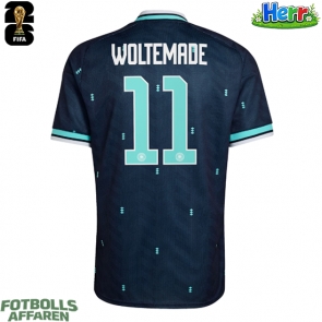 Tyskland Nick Woltemade #11 Bortatröja VM 2026 Kortärmad
